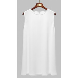 Ebrarengiz Moda - 1002 İÇ TUNİK K40 BEYAZ