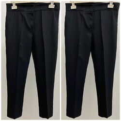 Ebrarengiz Moda - 2001 KALEM PAÇA PANTOLON K15 SIYAH