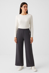 Ebrarengiz Moda - 2007 OYSHO PANTOLON K55 ANTRASİT
