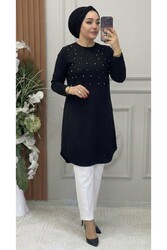 Ebrarengiz Moda - 3001 TUNİK K30 SİYAH