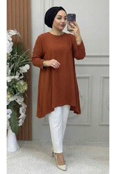 Ebrarengiz Moda - 3003 TUNİK K30 KİREMİT
