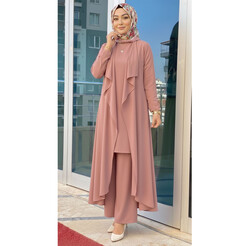 Ebrarengiz Moda - 3015 ÜÇLÜ TAKIM K40 SOMON