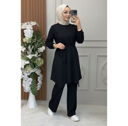 Ebrarengiz Moda - 3017 TAKIM K40 SİYAH