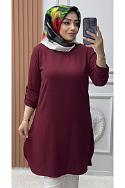 3019 AYROBİN TUNİK K50 BORDO