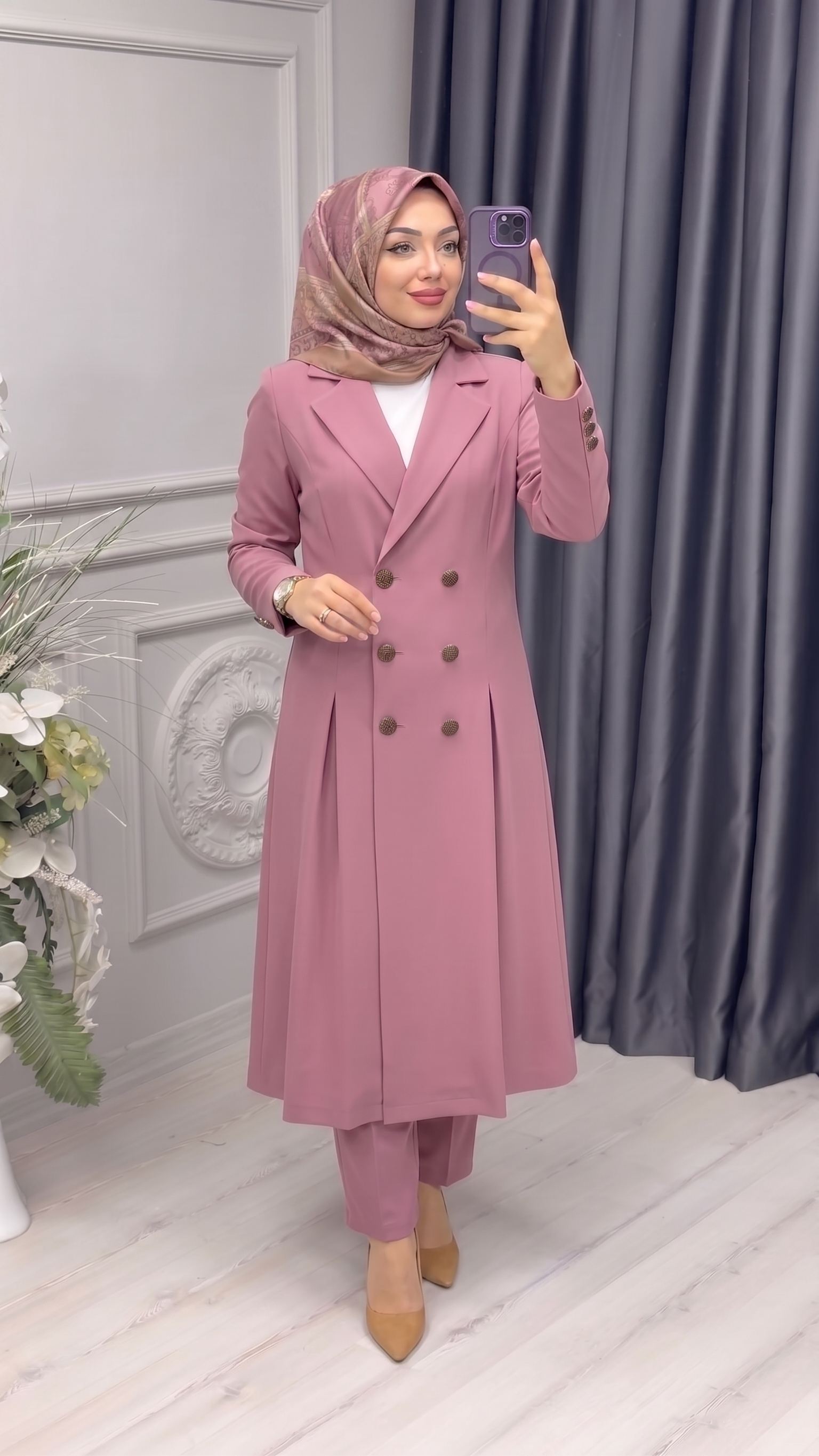 3020 ÜÇLÜ TAKIM K230 PUDRA