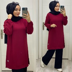 Ebrarengiz Moda - 5180 ESMA TAKIM K25 BORDO