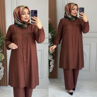 5300 LİNA TAKIM K100 KAHVE