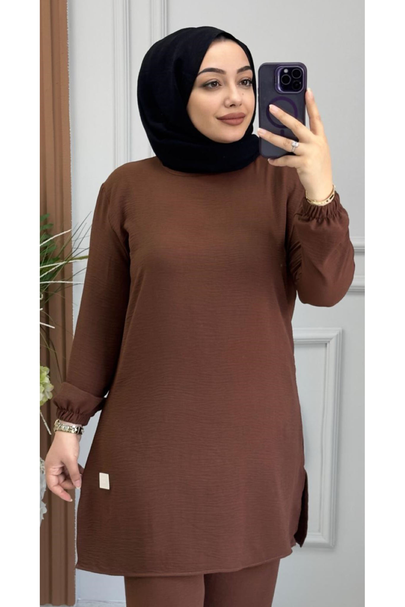 5320 ARMA TAKIM K65 KAHVE - 2
