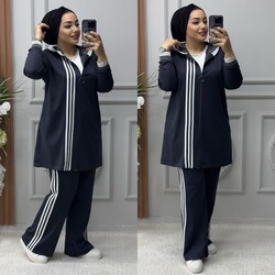 Ebrarengiz Moda - 5370 LİVA TAKIM K130 ANTRASİT