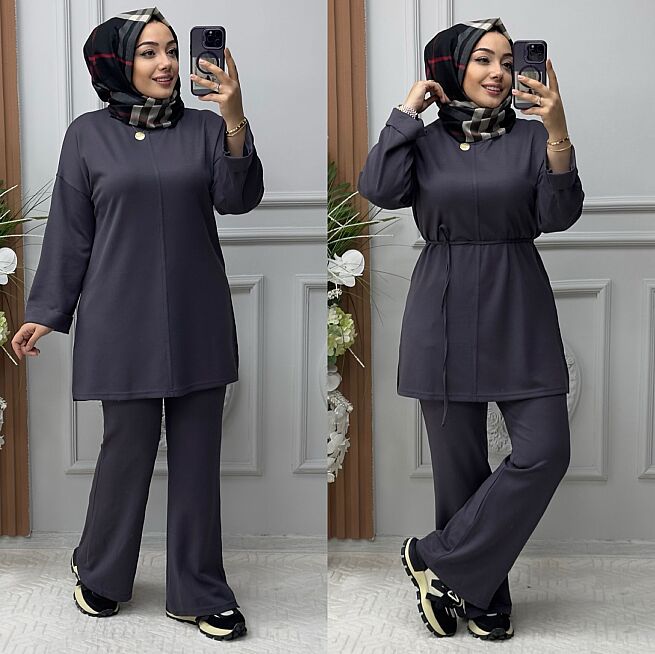 5390 BERRA TAKIM K130 ANTRASİT - 1
