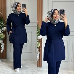 Ebrarengiz Moda - 5390 BERRA TAKIM K130 LACİVERT