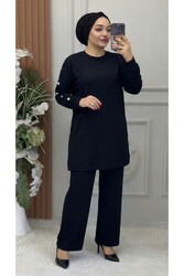 Ebrarengiz Moda - 5400 FUNDA TAKIM K75 SİYAH