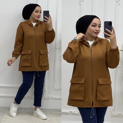 Ebrarengiz Moda - 7220 CEMRE HIRKA K85 TABA