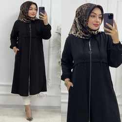 Ebrarengiz Moda - 7230 AYŞE KAP K85 SİYAH