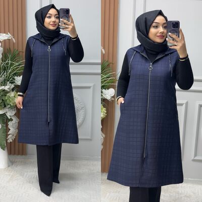 7270 KAPİTONE YELEK K100 LACİVERT