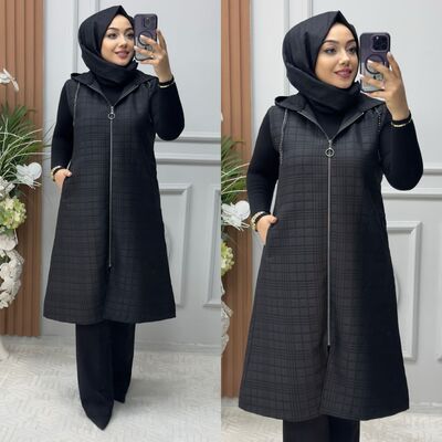 7270 KAPİTONE YELEK K100 SİYAH