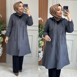 Ebrarengiz Moda - 7290 MERVAN KAP K150 GRİ