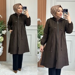 Ebrarengiz Moda - 7290 MERVAN KAP K150 KAHVE