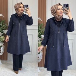 Ebrarengiz Moda - 7290 MERVAN KAP K150 LACİVERT