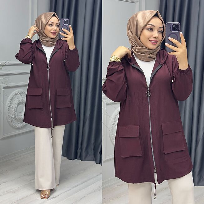 7300 NİHAN KAP K140 BORDO - 1