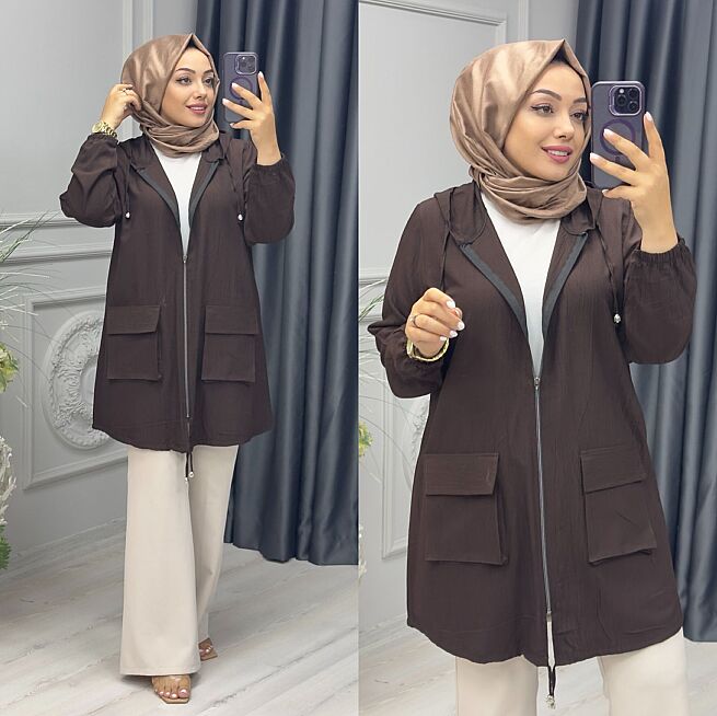 7300 NİHAN KAP K140 KAHVE - 1