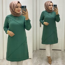 Ebrarengiz Moda - 8240 ASYA TUNİK K20 ÇAĞLA