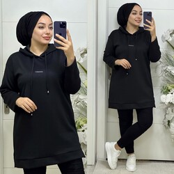 Ebrarengiz Moda - 8750 OYSHO TUNİK K60 SİYAH