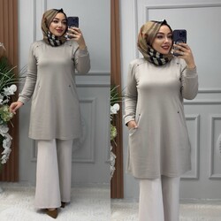 Ebrarengiz Moda - 8880 AZRA TUNİK K75 TAŞ