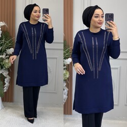 Ebrarengiz Moda - 8900 TUANA TUNİK K70 LACİVERT
