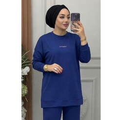 Ebrarengiz Moda - 8950 OYSHO TUNİK K50 LACİVERT